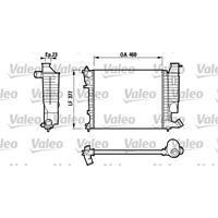Valeo Wasserkühler 732534 Kühler,Motorkühler PEUGEOT,CITROËN,306 Schrägheck 7A, 7C, N3, N5,306 Cabriolet 7D, N3, N5,406 Break 8E/F