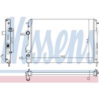 Kühler, Motorkühlung | NISSENS (63766)