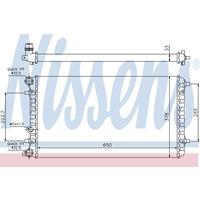 Kühler, Motorkühlung | NISSENS (65228)