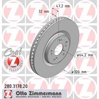 honda Remschijf Coat Z 280317820