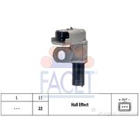 FACET Sensor, Nockenwellenposition 9.0460  FIAT,PEUGEOT,CITROËN,SCUDO 270_,ULYSSE 179AX,SCUDO Kasten 270_,ULYSSE 220,SCUDO Kasten 220L