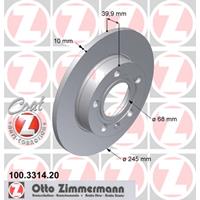 Bremsscheibe 'COAT Z' | Zimmermann (100.3314.20)