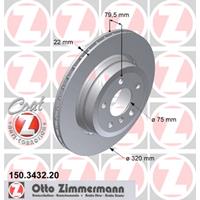 Remschijf COAT Z Zimmermann, Remschijftype: Buiten geventileerd, u.a. für BMW