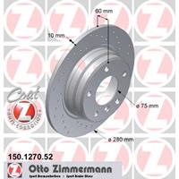Bremsscheibe 'SPORT COAT Z' | Zimmermann (150.1270.52)