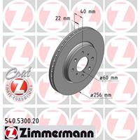Bremsscheibe 'COAT Z' | Zimmermann (540.5300.20)