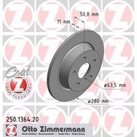Bremsscheibe 'COAT Z' | Zimmermann (250.1364.20)