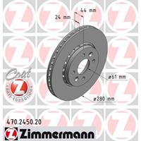Bremsscheibe 'COAT Z' | Zimmermann (470.2450.20)