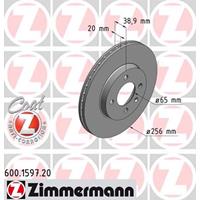 Bremsscheibe 'COAT Z' | Zimmermann (600.1597.20)