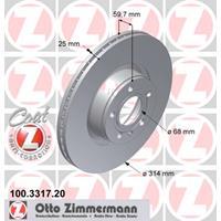Bremsscheibe 'COAT Z' | Zimmermann (100.3317.20)