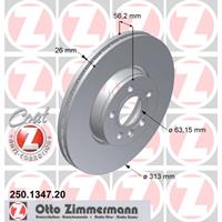 Remschijf Zimmermann, Remschijftype: Binnen geventileerd, u.a. für VW, Seat, Ford