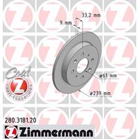 Bremsscheibe 'COAT Z' | Zimmermann (280.3181.20)
