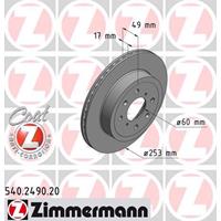 Bremsscheibe 'COAT Z' | Zimmermann (540.2490.20)