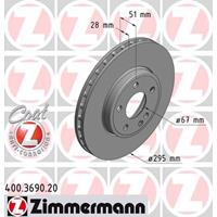 Bremsscheibe 'COAT Z' | Zimmermann (400.3690.20)