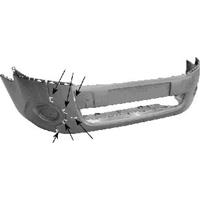 citroen VOORBUMPER zonder MISTLICHTGAT Primer 0905574