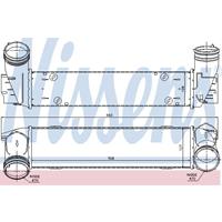 Ladeluftkühler Nissens 96595