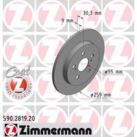 Bremsscheibe 'COAT Z' | Zimmermann (590.2819.20)
