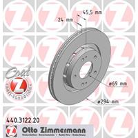 Bremsscheibe 'COAT Z' | Zimmermann (440.3122.20)