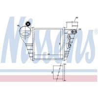 Ladeluftkühler | NISSENS (96847)