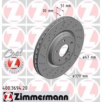 Bremsscheibe 'COAT Z' | Zimmermann (400.3694.20)
