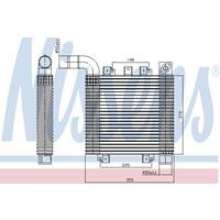 Intercooler, inlaatluchtkoeler NISSENS, u.a. für Hyundai