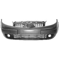 renault VOORBUMPER IN PRIMER -7/06 met MISTLICHTGAT (Compleet met GRILL)