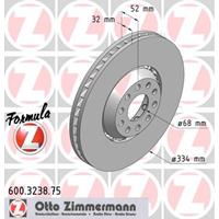 Volkswagen Remschijf Formula Z rechts 600323875