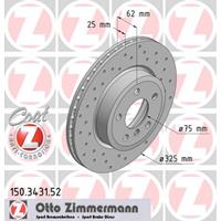 Bremsscheibe 'SPORT COAT Z' | Zimmermann (150.3431.52)