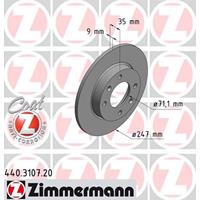 Zimmermann Bremsscheiben 440.3107.20 Scheibenbremsen,Bremsscheibe PEUGEOT,CITROËN,307 SW 3H,307 CC 3B,307 3A/C,307 Break 3E,1007 KM_