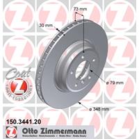 Remschijf COAT Z Zimmermann, Remschijftype: Binnen geventileerd, u.a. für BMW