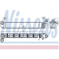 NISSENS Ladeluftkühler 96533 Intercooler RENAULT,DACIA,DUSTER,DUSTER,DUSTER Kasten