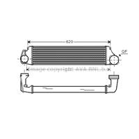 bmw Intercooler, inlaatluchtkoeler