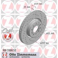 Bremsscheibe 'SPORT COAT Z' | Zimmermann (100.3300.52)