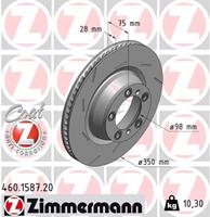 Bremsscheibe 'COAT Z' | Zimmermann (460.1587.20)