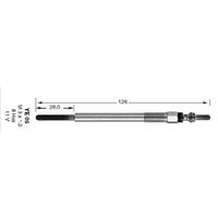 Gloeibougie D-Power NGK, Spanning (Volt)11V, u.a. für Peugeot, Volvo, Citroën, Ford, Mini, Fiat, Santana