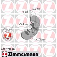 seat Remschijf Coat Z 600321920