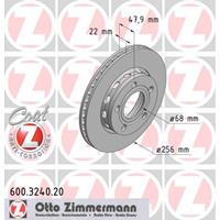 Bremsscheibe 'COAT Z' | Zimmermann (600.3240.20)