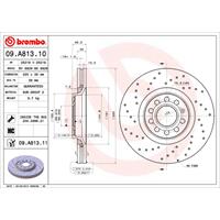 Remschijf BREMBO 09.A870.14, 1 deel