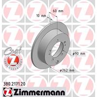 Bremsscheibe Hinterachse Zimmermann 380.2171.20