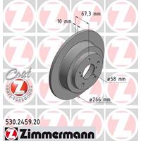 Bremsscheibe Hinterachse Zimmermann 530.2459.20