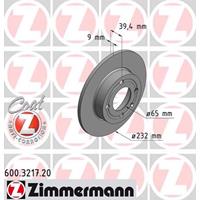 Bremsscheibe 'COAT Z' | Zimmermann (600.3217.20)