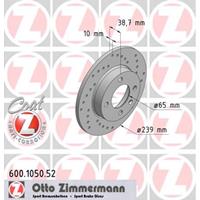Bremsscheibe Zimmermann 600.1050.52