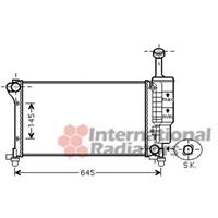 fiat RADIATEUR PANDA/VAN 11/12 MT AC