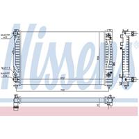 Kühler, Motorkühlung | NISSENS (60229)