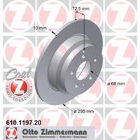 Bremsscheibe 'COAT Z' | Zimmermann (610.1197.20)