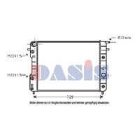 aksdasis Radiateur AKS DASIS, u.a. für Opel