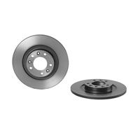 Remschijf COATED DISC LINE BREMBO, Remschijftype: Massief, u.a. für Renault, Nissan