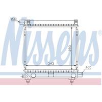 Kühler, Motorkühlung | NISSENS (62551)