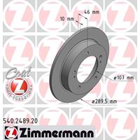 Bremsscheibe 'COAT Z' | Zimmermann (540.2489.20)