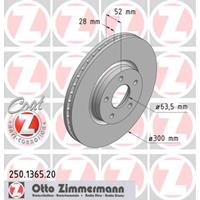 Remschijf COAT Z Zimmermann, Remschijftype: Binnen geventileerd, u.a. für Ford