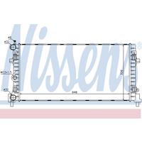 Kühler, Motorkühlung | NISSENS (640012)